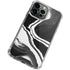 Black Marble Ink iPhone 14 Pro Clear Case